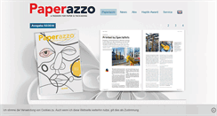Desktop Screenshot of paperazzo.de